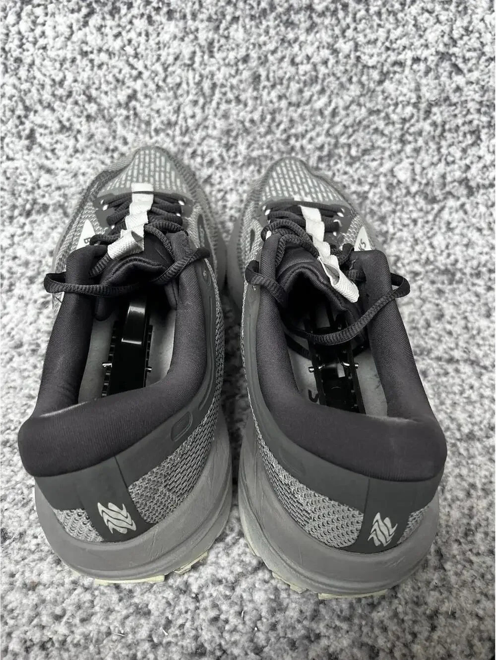Brooks Revel 7 Running Shoes Mens 12 Gray Black Neutral Run Walk Preowned